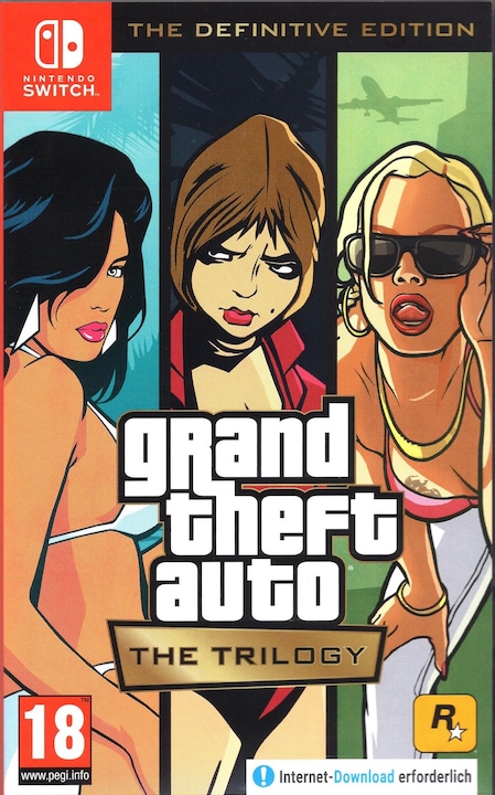 Immagine prodotto Rockstar Grand Theft Auto: La trilogia - L'edizione definitiva (Switch, DE)