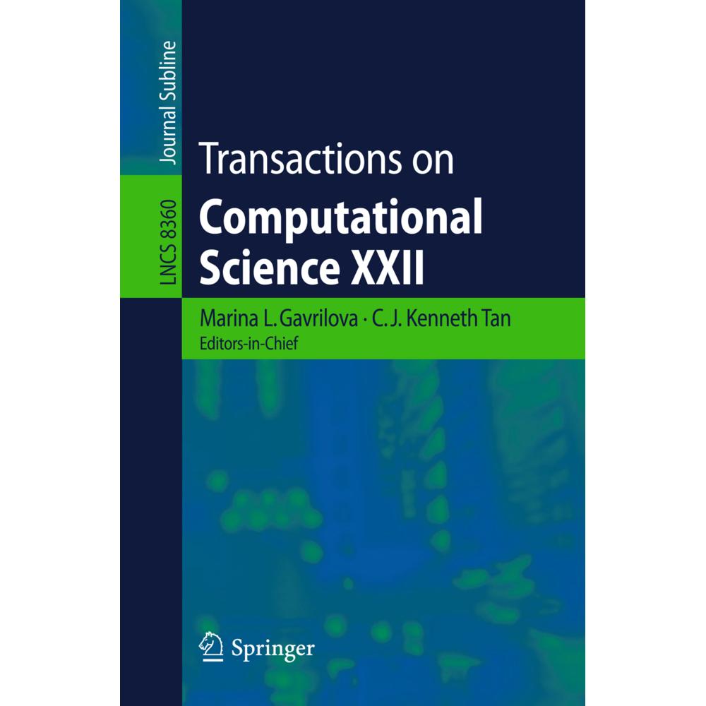 Transactions on Computational Science XXII, Fachbücher von Marina Gavrilova, C.J. Kenneth Tan