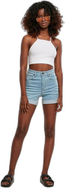 Actual product image Urban Classics Ladies Organic Stretch Denim 5 Pocket Shorts - 16964 (29)
