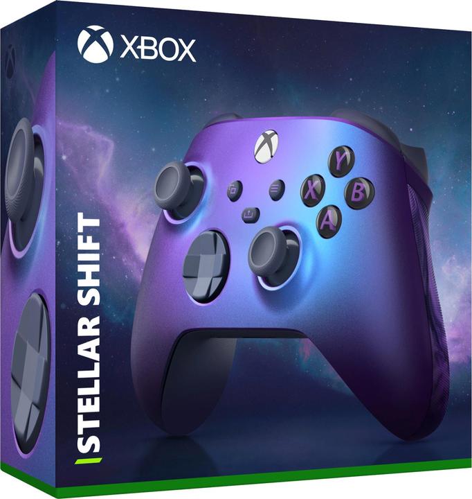 Actual product image Microsoft Xbox Wireless Controller - Stellar Shift (Special Edition) (PC, Xbox Series X, Xbox One X, Xbox One S, Xbox Series S)
