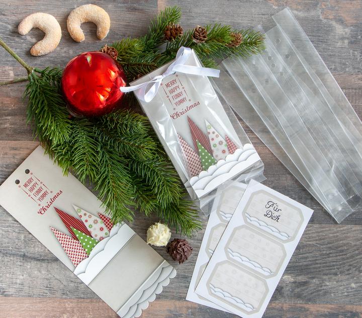 Immagine prodotto Städter Gustoso set di buste regalo natalizie (Borsa da regalo, 1 x)