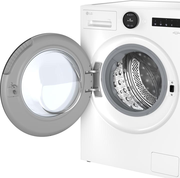 Produktbild LG Waschmaschine 11kg F4X7011TWB A-40% 1400 Umdrehungen (11 kg, Links)