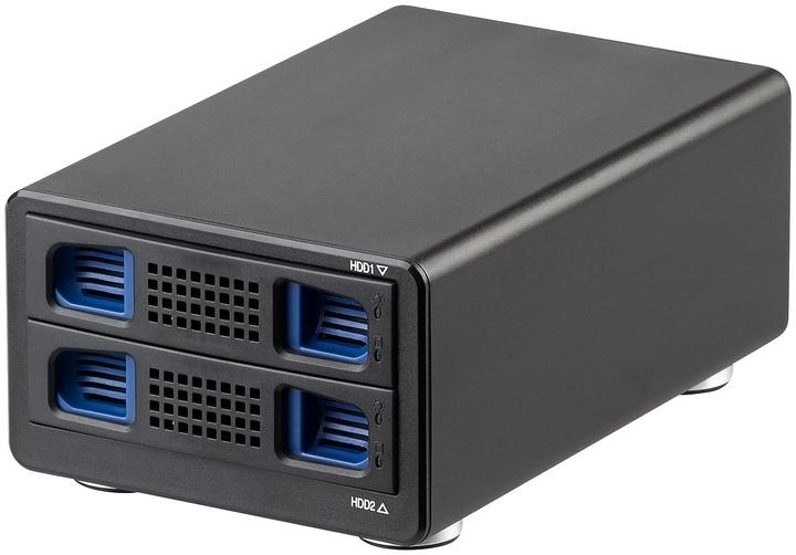 Actual product image Xystec 2-fold hard disk enclosure