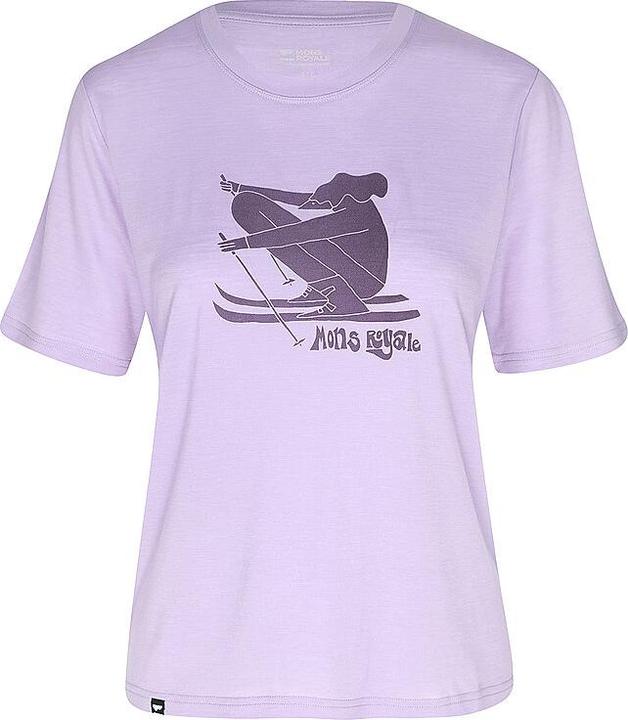 Actual product image Mons Royale Icon Merino Air-Con Relaxed Tee (L)