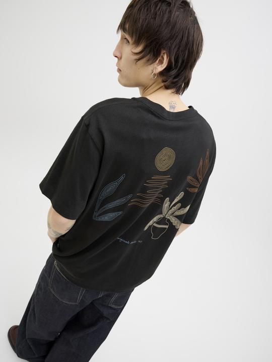 Produktbild Jack & Jones Rückenprint Rundhalsausschnitt T-shirt T-shirt (S)