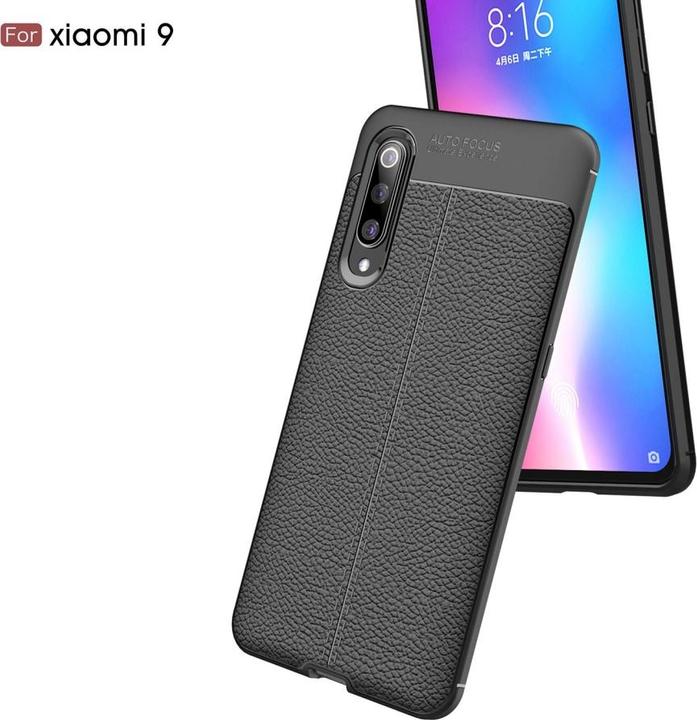 Image du produit Screenguard Xiaomi Mi 9 Housse Leather Design TPU Cover (Mi 9)
