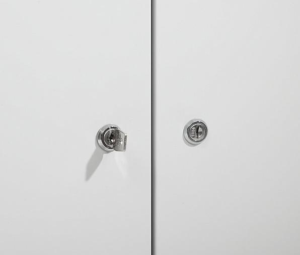 eurokraft basic PC-Pult, fahrbar (118 cm, 118.40 cm)