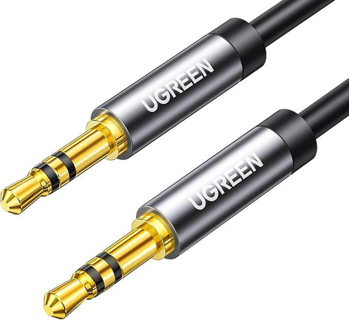 Produktbild Ugreen AV119 Jack cable 3.5mm AUX 3m (black) (3 m, 3.5mm Klinke (AUX))