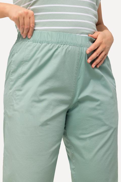 Produktbild Ulla Popken 7/8-Hose Ruby, geformtes Knie, gerades Bein, Elastikbund (42)