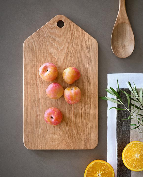 Image du produit Zeller Present Planche à découper chêne 36x20x1.5 cm