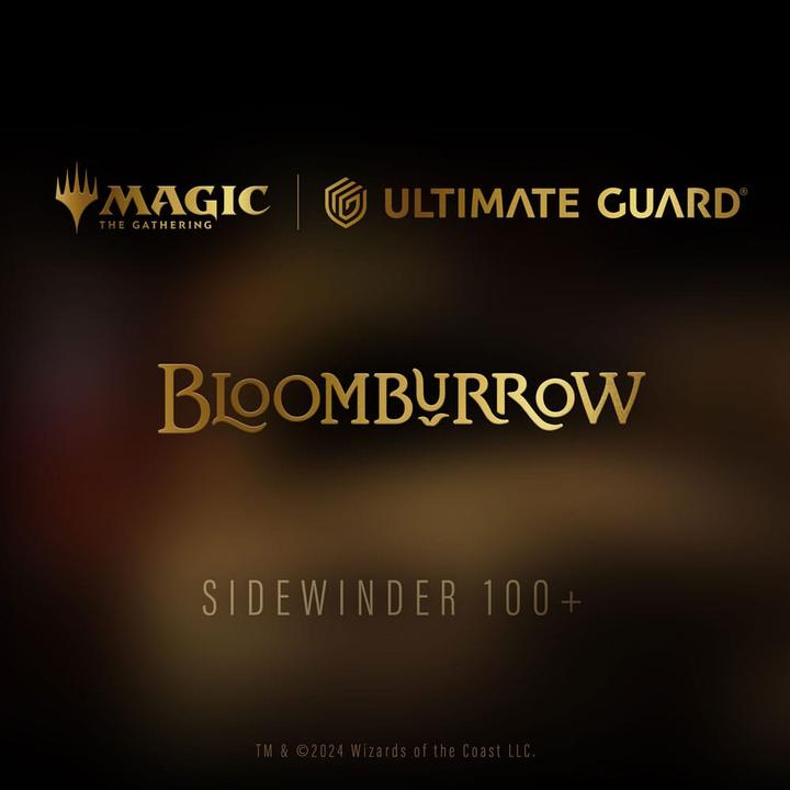 Actual product image Ultimate Guard Sidewinder 100+ Xenoskin Magic: The Gathering "Bloomburrow" - design 7