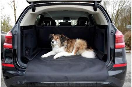 Actual product image Kerbl Car protective blanket for the back seat (Dog, Safety closure, Machine washable)