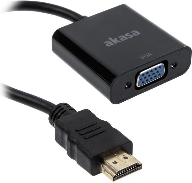 Immagine prodotto Akasa HDMI (Typ A) — VGA (VGA, 20 cm)