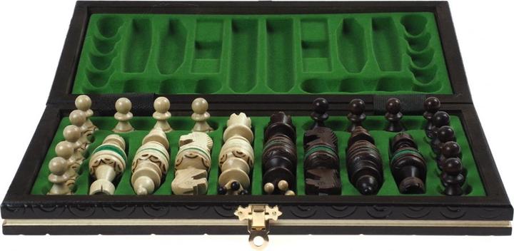 Produktbild Holzecke Schachbrett „Perle“ Braun