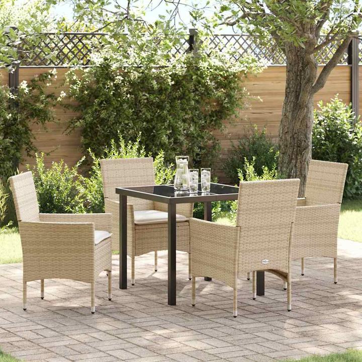 Produktbild vidaXL Garten Essgruppe (80 x 80 x 73 cm)