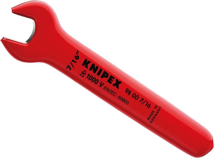 Actual product image Knipex Open-end spanner 98 00 Width across flats 7/16 inch steel grey (7/16")