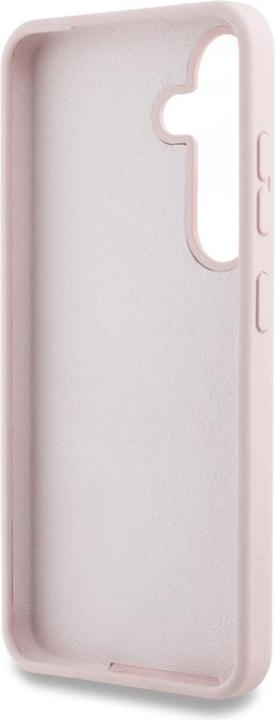 Actual product image Guess Silicone 4G Big Logo Case für S931B Samsung Galaxy S25 - pink (Samsung Galaxy S25)