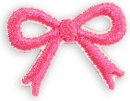 Actual product image PhoneLook Autocollant sticker pour téléphone/tablette/ordinateur brodé en 3D Boucle rose foncé