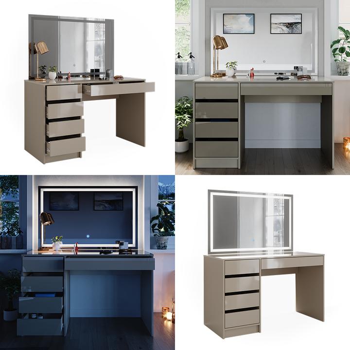 Image du produit Vicco Sherry avec éclairage (120 x 75 x 55 cm)