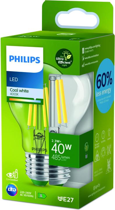 Immagine prodotto Philips LED classico (E27, 2.30 W, 485 lm, 1 x, B)