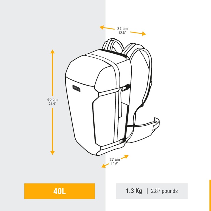 Actual product image Forclaz Travel (40 l)