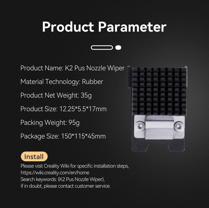 Image du produit Creality K2 Plus Mouth Wipe Strips (Pièce de rechange)