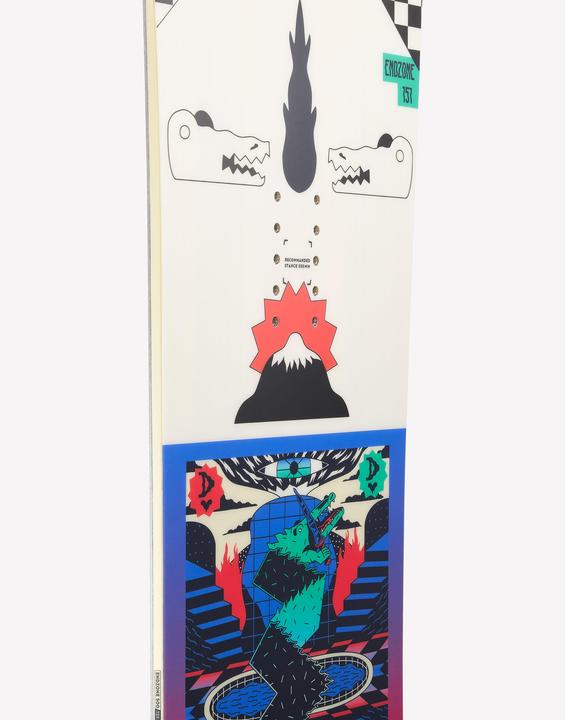 Actual product image Dreamscape Snowboard Allmountain/Freestyle - Endzone 500 Q Caillat (142)