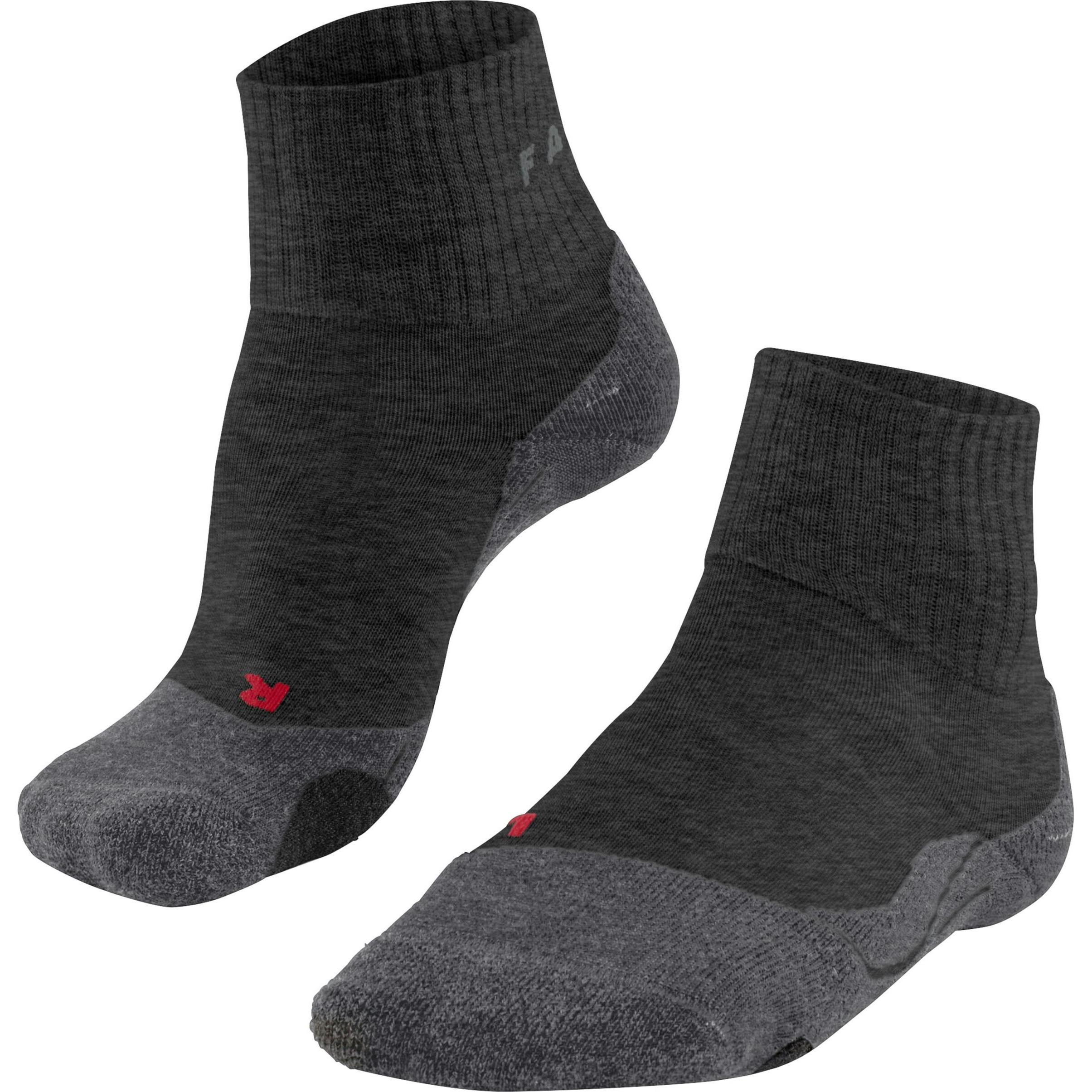 Falke, Damen, Sportsocken, Women's TK2 Explore Short (41 - 42), Grau