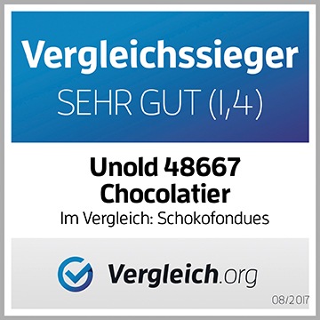 Energie-Label Unold Chocolatier (Schokoladenfondue)