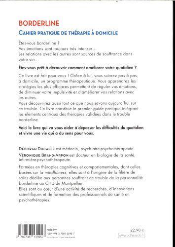 Produktbild Odile Borderline : cahier pratique de thérapie à domicile (Brand-Arpon Véronique, Ducasse Déborah, Französisch)