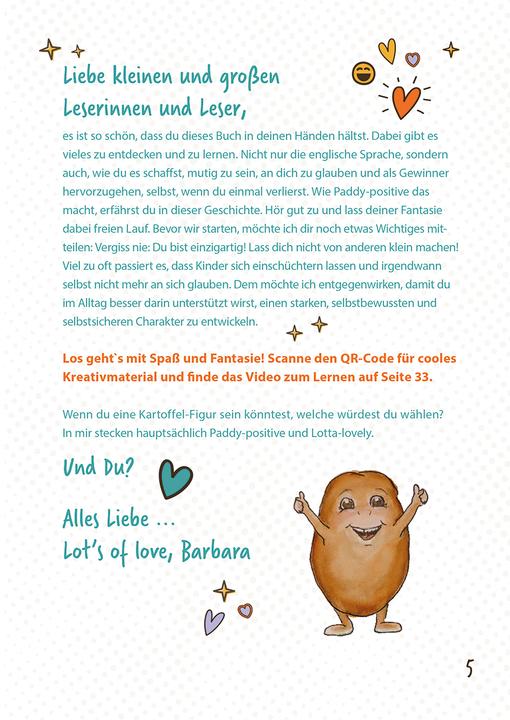 Actual product image Positive Potato Kartoffelstärke siegt immer! (English, German, Barbara Leder, Olga Model, 2024)