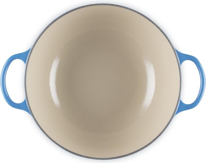 Produktbild Le Creuset Stew Pot Signature rund azure 22cm (Kochtopf, Gusseisen, 22 x 13.20 cm)