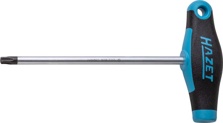 Actual product image HAZET Screwdriver ∙ with T-handle 828-T27 ∙ Inside TORX profile ∙ T27 (Torx (TX))