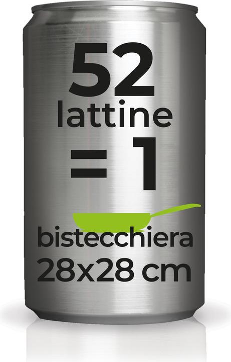 Image du produit Moneta 0005551428 Poêle Poêle à griller Carré (Poêle à grillades, Aluminium)