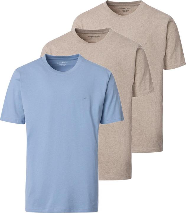 Produktbild Casamoda 3er Pack Basic T-Shirt (3XL)