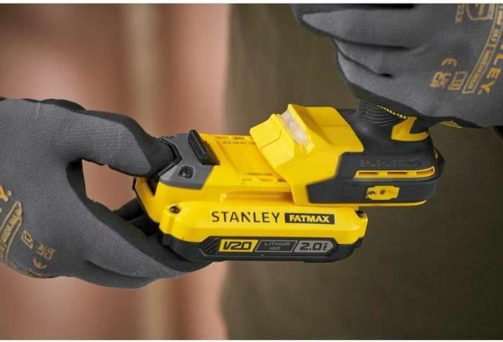 Produktbild Stanley ST WKRĘTARKA KĄTOWA V20 SFMCD725D2K 2x2 0Ah 80Nm BL WALIZKA (Bohrschrauber)