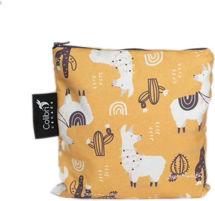 Actual product image Colibri Reusable Snack Bag large, llama