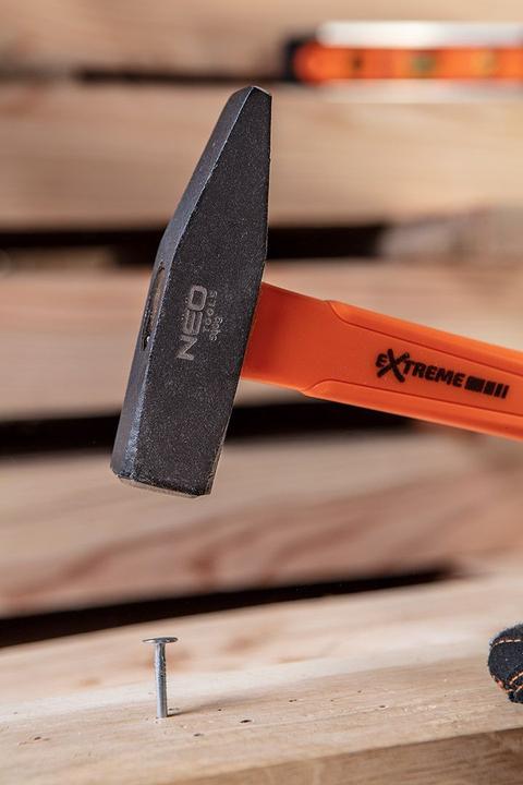 Actual product image Neo Metalworker's hammer, fibreglass handle 500g (V31AC-TOP-25-145) (708 g)