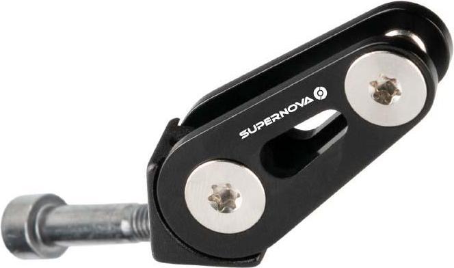 Actual product image Supernova Multimount SA bracket, black, for threadless fork crowns, short version