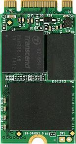 Actual product image Transcend MTS400 - 128 GB SSD - internal - M.2 2242 (128 GB, M.2 2242)
