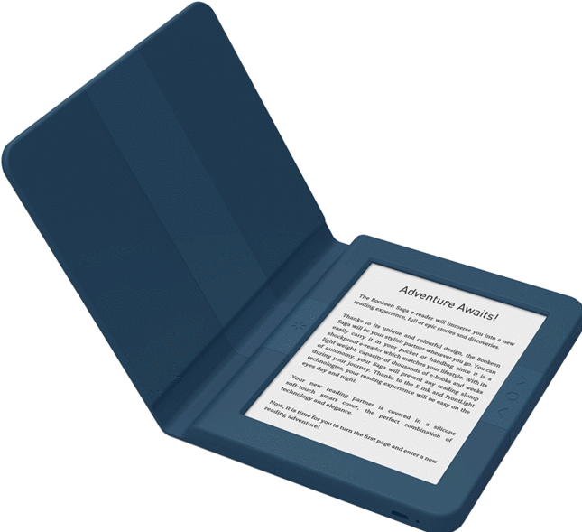 Image du produit Bookeen Saga (6", 8 Go, Bleu)