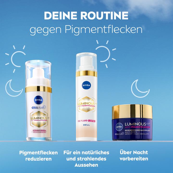 Image du produit NIVEA Cellular Luminous630 3-in-1 CC Fluid Light LSF30 (Luminaire)