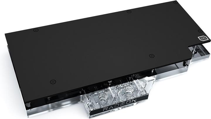 Actual product image Alphacool Ice Block Aurora GPX-A Radeon RX 6800XT/6900XT Nitro+ with Backplate - Acrylic + Nickel