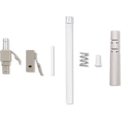 Qoltec 54434, Elektronikkabel + Stecker, Silber