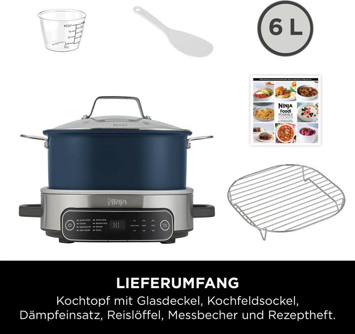 Immagine prodotto Ninja MC1101CH Foodi 8-in-1 PossibleCooker