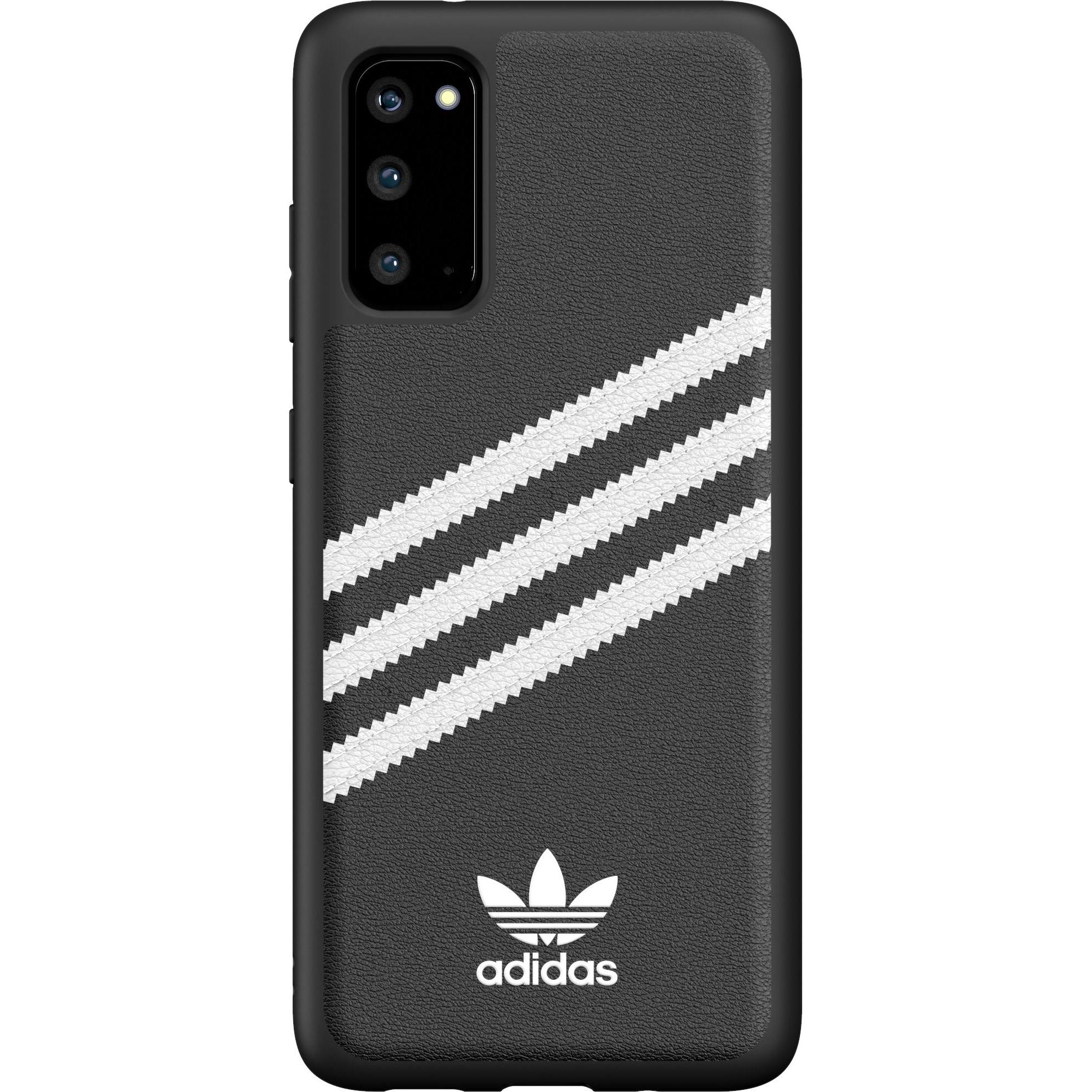 Thumbnail - adidas Back Cover Moulded PU Galaxy S20 Schwarz (Samsung Galaxy S20), Smartphone Hülle, Schwarz