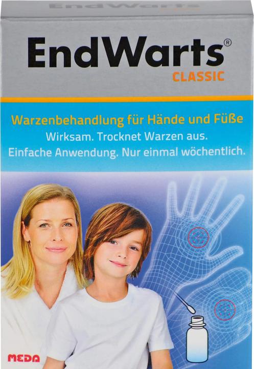 Actual product image EndWarts classic wart treatment for hands and feet solution, 3 ml solution (3 ml)