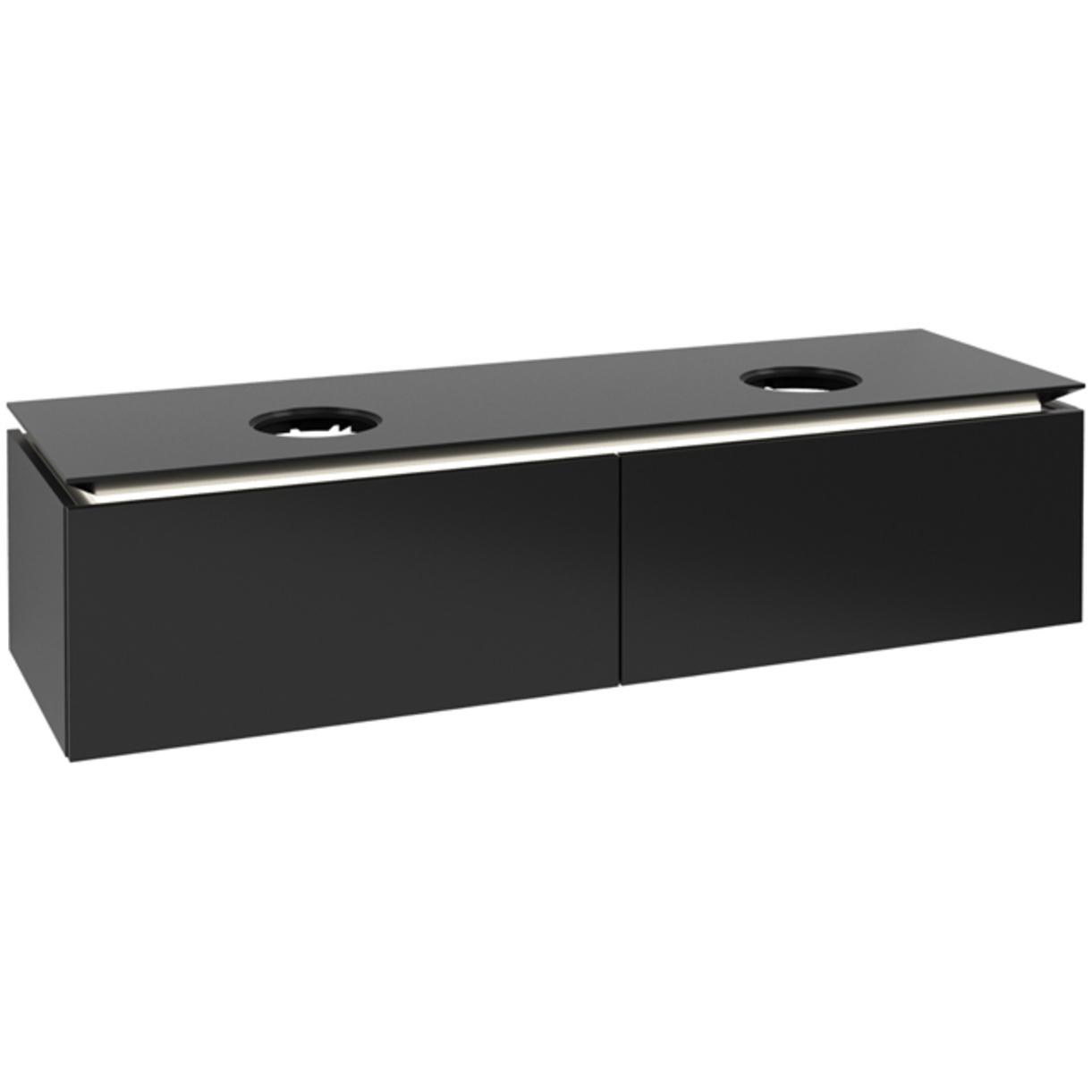 Thumbnail - Villeroy & Boch, Waschbeckenunterschrank, Legato Waschtischunterschrank B599, 1600x380x500mm, 2 Waschtische, LED- Beleuc...