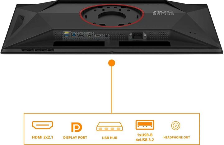 Image du produit AOC Q27G4ZD (2560 x 1440 pixels, 26.50")