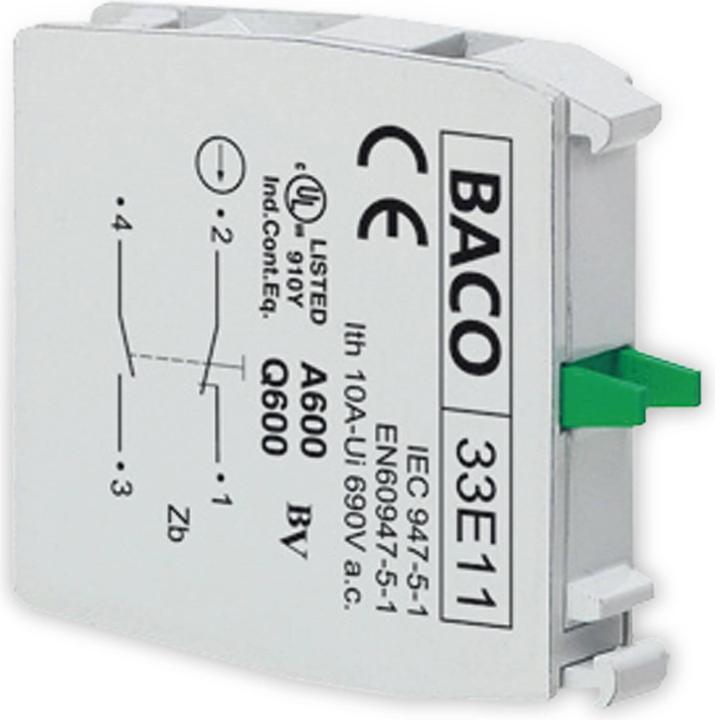 Produktbild Baco Schaltkontakt ø22